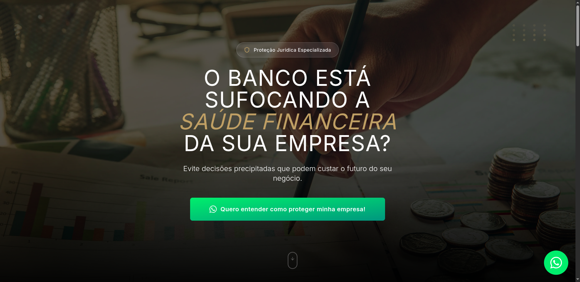 Site Empresas Endividadas